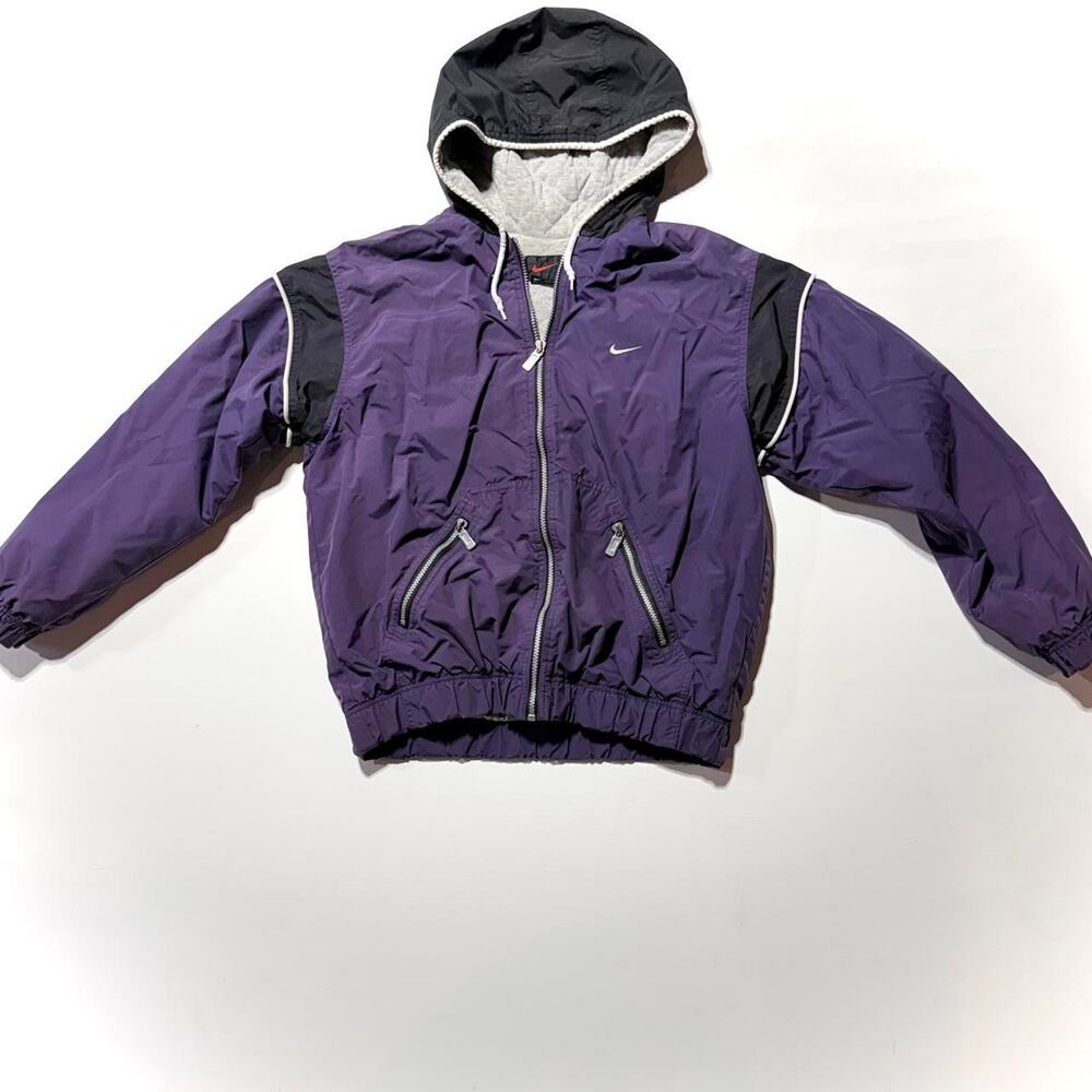 Vintage 90s Nike Hooded Colorblock Windbreaker